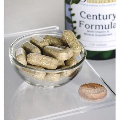 Фотография - Мультівитаміни с залізом Multi with Iron Century Formula Swanson 130 таблеток