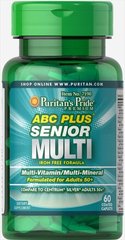 Вітаміни для чоловіків 50+ ABC Plus Senior Multi Puritans Pride 60 каплет