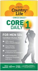 Фотография - Вітаміни для чоловіків 50+ Core Daily-1 for Men 50+ Country Life 60 таблеток