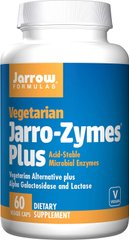 Фотография - Комплекс ферментів для покращення травлення Jarro-Zymes Plus Jarrow Formulas 60 капсул
