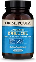 Фотография - Масло криля арктического Antarctic Krill Oil Dr. Mercola 60 капсул