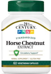 Фотография - Кінський каштан Horse Chestnut Extract 21st Century 60 капсул