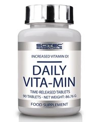 Фотография - Вітаміни і мінерали Daily Vita-Min Scitec Nutrition 90 таблеток
