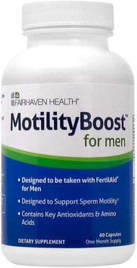 Фотография - Репродуктивне здоров'я чоловіків MotilityBoost for Men Fairhaven Health 60 капсул