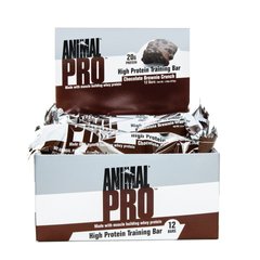 Фотография - Протеїновий батончик Animal Pro Universal Nutrition шоколадний брауні 12*56 г