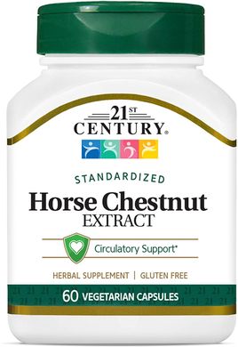 Фотография - Конский каштан Horse Chestnut Extract 21st Century 60 капсул
