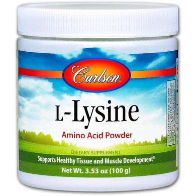 Лизин L-Lysine Carlson Labs 100 г