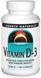 Фотография - Вітамін D3 Vitamin D-3 Source Naturals 2000 МО 100 капсул