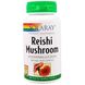 Грибы рейши Reishi Mushroom Solaray 600 мг 100 капсул
