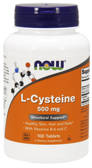 Цистеїн L-Cysteine Now Foods 500 мг 100 таблеток