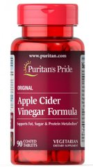 Фотография - Яблучний оцет Apple Cider Vinegar Formula Puritan's Pride 90 таблеток
