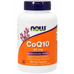 Фотография - Коензим Q10 CoQ10 Now Foods 60 мг 180 капсул