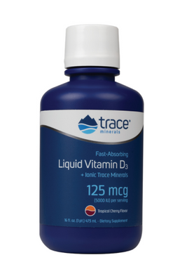 Фотография - Рідкий вітамін D3 Liquid Vitamin D3 Trace Minerals 5000 МО 473 мл
