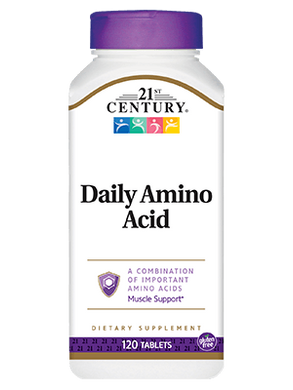 Комплекс аминокислот Daily Amino Acid 21st Century 120 таблеток