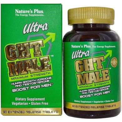 Фотография - Формула для тестостерона Ultra GHT Male Nature's Plus 90 таблеток