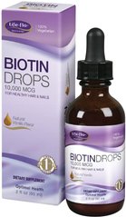 Біотин Biotin Drops Life Flo Health краплі 60 мл