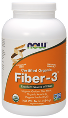 Фотография - Волокна акації Fiber-3 Now Foods органічний порошок 454 г