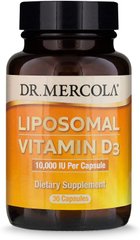 Фотография - Вітамін D3 ліпосомальний Liposomal Vitamin D3 Dr. Mercola 1000 МО 30 капсул