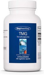 Фотография - Триметилглицин TMG Trimethylglycine Allergy Research Group 100 капсул
