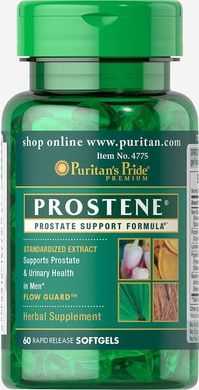 Фотография - Формула поддержки простаты Prostene Prostate Support Formula Puritan's Pride 60 капсул