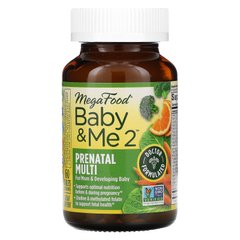 Вітаміни для вагітних Baby & Me 2 MegaFood 60 таблеток