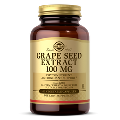 Екстракт виноградних кісточок Grape Seed Extraxt Solgar 100 мг 60 капсул