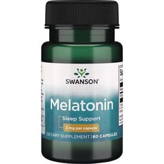 Фотография - Мелатонін Melatonin Swanson 3 мг 60 капсул