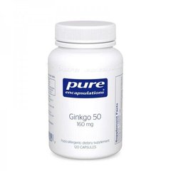 Фотография - Гінкго Білоба Ginkgo Biloba Pure Encapsulations 160 мг 120 капсул
