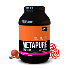 Фотография - Протеин Metapure ZC Isolate QNT красная конфета 908 г