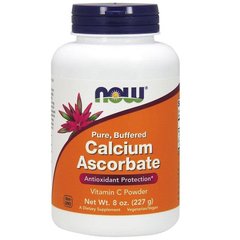 Фотография - Витамин С аскорбат кальция Calcium Ascorbate Now Foods порошок 227 г