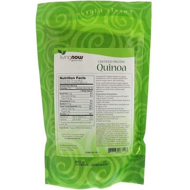 Фотография - Кіноа органічна Quinoa Now Foods 454 г