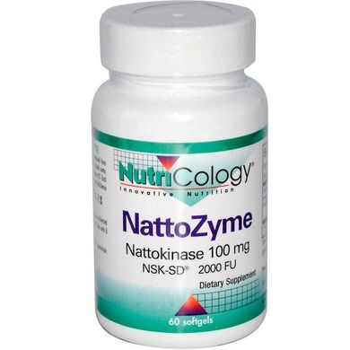 Фотография - Наттокиназа NattoZyme Nattokinase Nutricology 100 мг 60 капсул