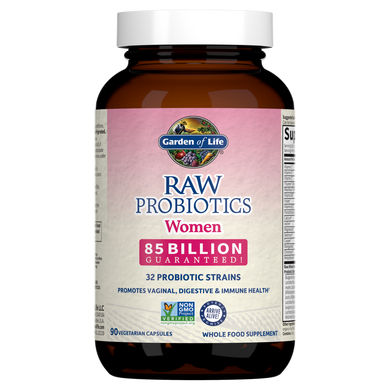 Пробиотики для женщин Raw Probiotics Women Garden of Life 90 капсул