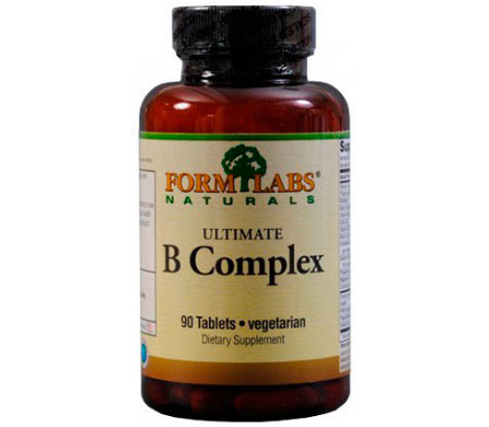 Комплекс витаминов Ultimate B-Complex Form Labs 90 таблеток