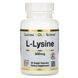 Лизин L-Lysine California Gold Nutrition 500 мг 60 капсул