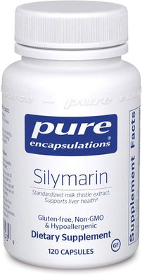 Розторопша Silymarin Pure Encapsulations 120 капсул