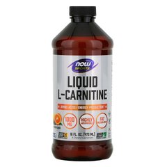 Фотография - L-карнітин рідкий L-Carnitine Now Foods цитрус 1000 мг 473 мл