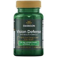 Фотография - Формула зрения Ultra Vision Defense Swanson 60 капсул