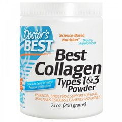 Коллаген 1 и 3 типа Collagen Types 1 & 3 Powder Doctor's Best порошок 200 г