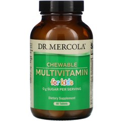 Фотография - Мультивитамины для детей Multivitamin Chewable for Kids Dr. Mercola 60 таблеток