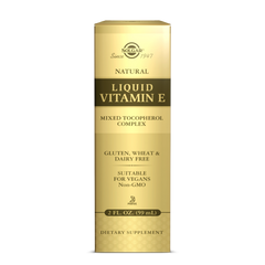 Фотография - Витамин Е Liquid Vitamin E (with dropper) Solgar 59 мл