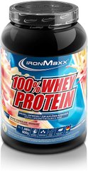 Фотография - Протеїн 100% Whey Protein IronMaxx полуниця білий шоколад 900 г