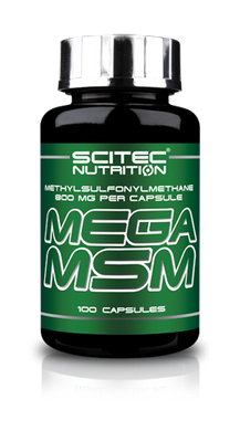 Фотография - Вітаміни і мінерали Mega MSM Scitec Nutrition 100 капсул