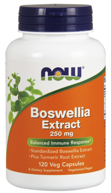 Босвелия Boswellia Now Foods экстракт 250 мг 120 капсул