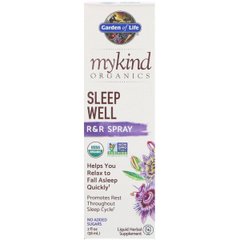 Фотография - Органическая травяная смесь для сна Sleep Well MyKind Organics Garden of Life спрей 58 мл