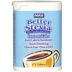 Стевія Better Stevia Now Foods 175 таблеток