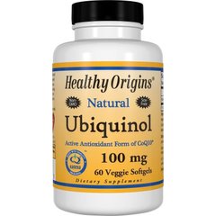 Фотография - Убихинол (Kaneka QH) Ubiquinol Healthy Origins 100 мг 60 капсул