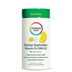 Фотография - Витамин D3 Gummies Vitamin D3 Rainbow Light 1000 МЕ лимон 50 жевательных таблеток