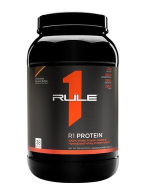 Фотография - Протеин R1 Protein Rule One шоколадное арахисовое масло 2.27 кг