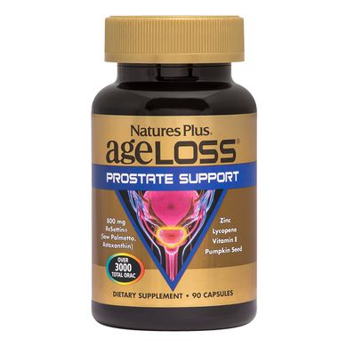 Фотография - Комплекс поддержки простаты AgeLoss Prostate Support Nature's Plus 90 капсул